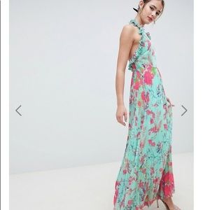 ASOS Pleated Maxi Dress. Size 0 and Size 2. NBW